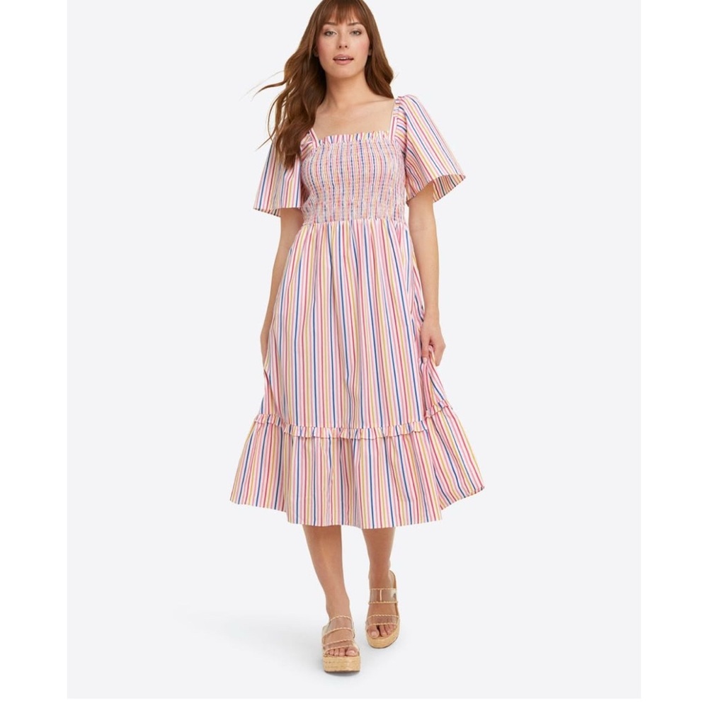 Colorful Striped Dress